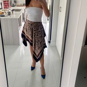 Unique silk skirt Roberto Cavalli size 40 fits USA 4